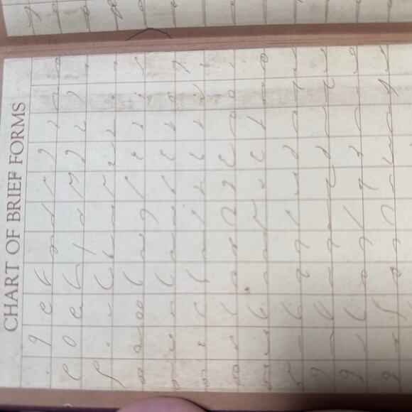 Gregg Shorthand Anniversary Edition Hardcover Vintage Book Business Writing 1929 - Picture 8 of 14